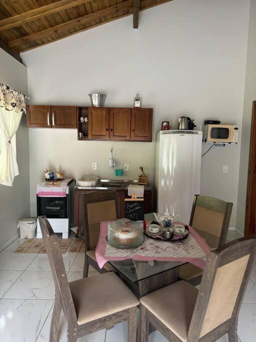 Cabana Recanto Do Arruda Para Casal Em Aguas Mornas المظهر الخارجي الصورة